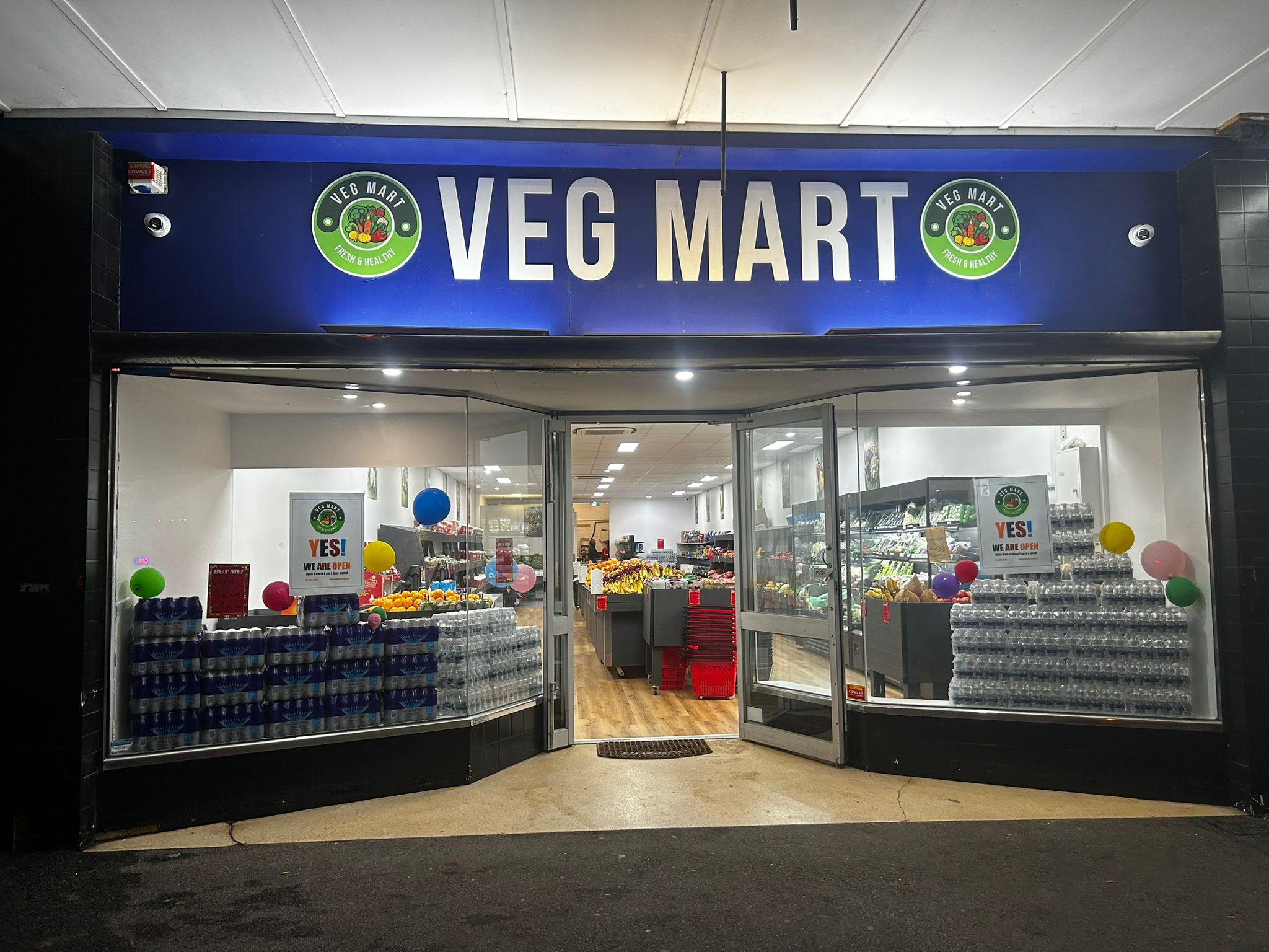 Veg Mart Store - Fresh & Healthy. Yes! We Are Open
